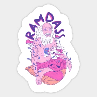 Smiling RamDass Sticker